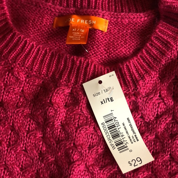 Fun Pink Sweater! - Picture 2 of 2